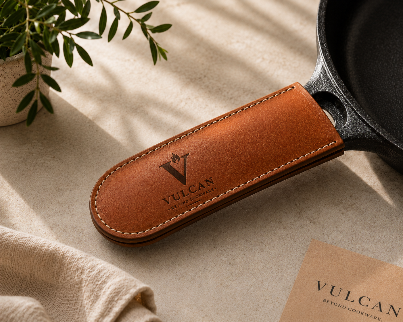 VULCAN Leather Handle