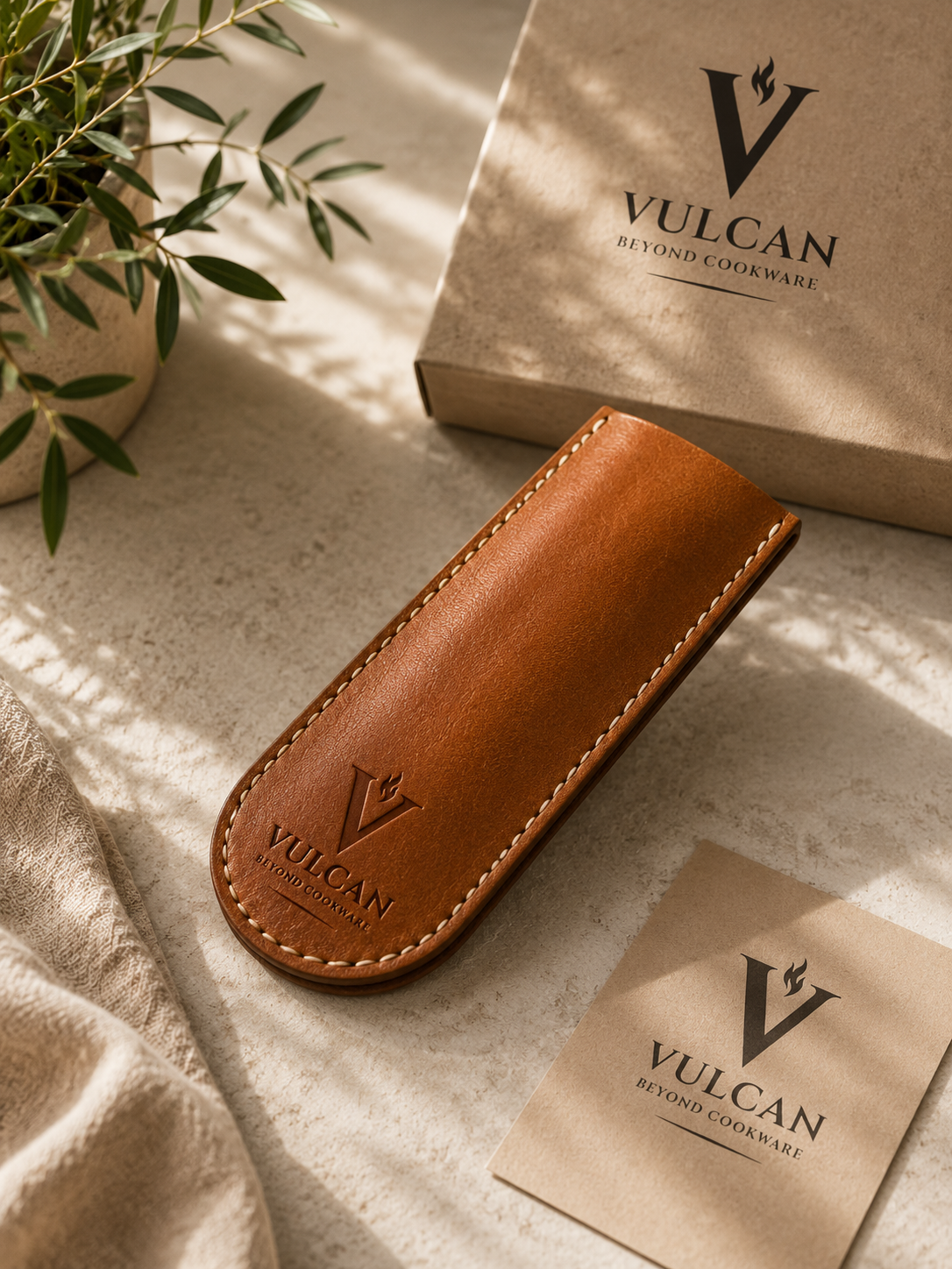 VULCAN Leather Handle