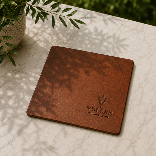 VULCAN Leather Coaster