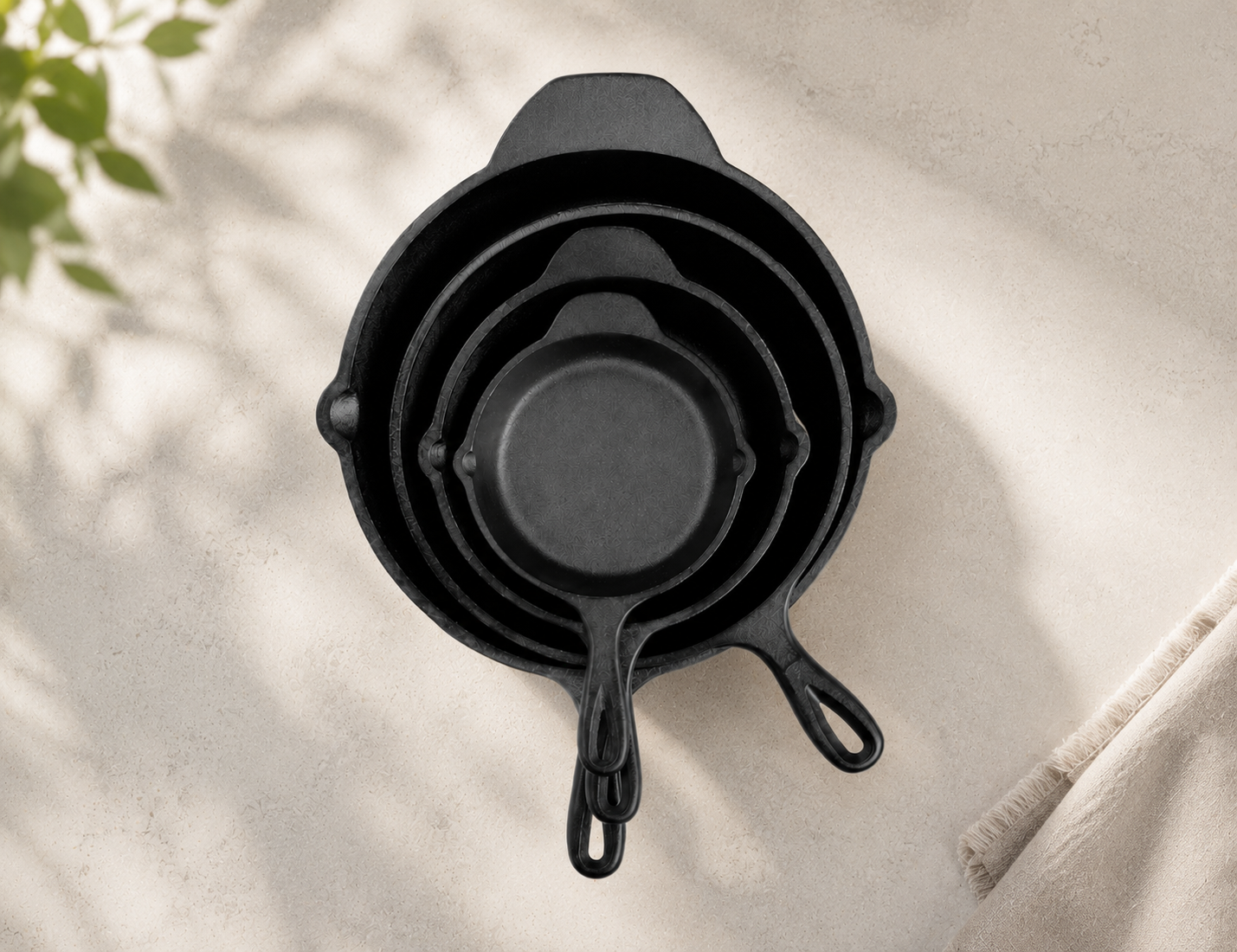 VULCAN Signature Skillet Bundle – 4-Piece Collection