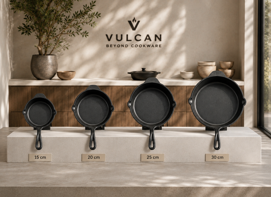 VULCAN Signature Skillet Bundle – 4-Piece Collection