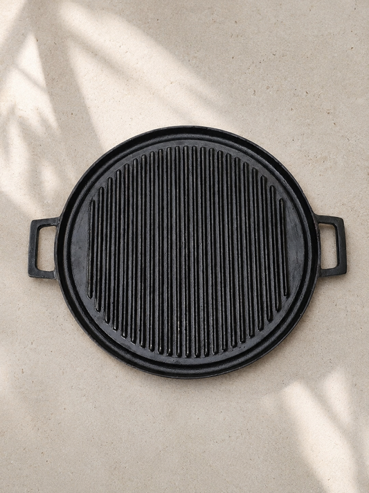 VULCAN Grand Round Grill 35cm cast iron pan