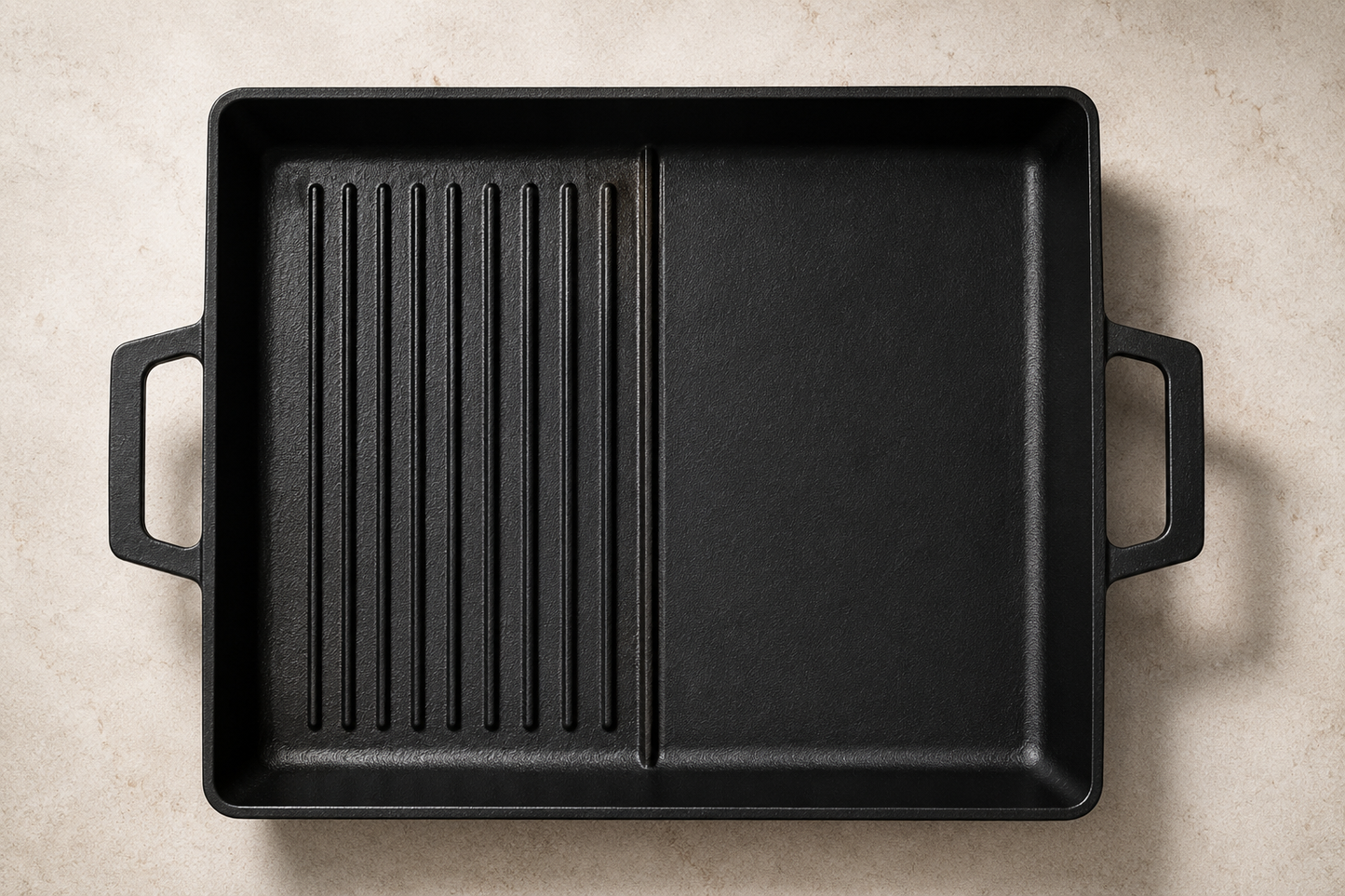 VULCAN Duo Grill & Griddle top down flat lay